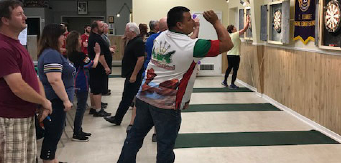 People Playing Darts