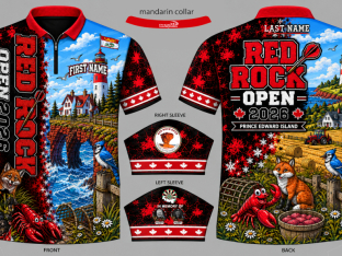 RED ROCK OPEN 2026 Shirt Design