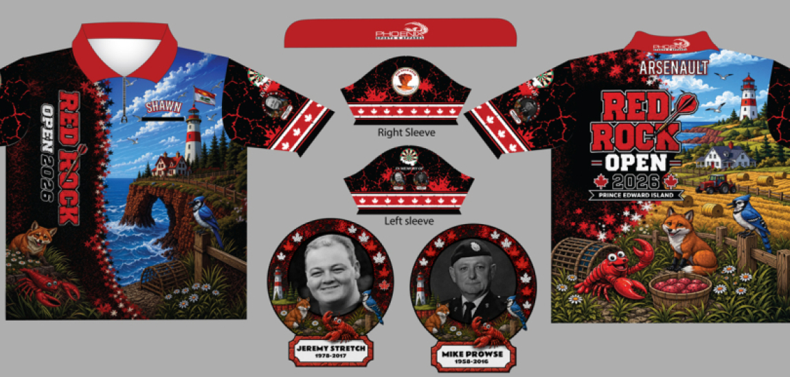 RED ROCK OPEN 2026 Shirt Design