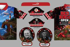RED ROCK OPEN 2026 Shirt Design